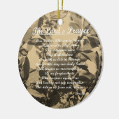The Lords Prayer Keramisch Ornament (Links)