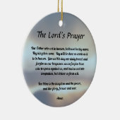 The Lord's Prayer Keramisch Ornament (Rechts)