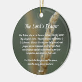 The Lord's Prayer Keramisch Ornament (Links)