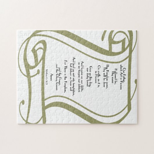 The Lords Prayer Legpuzzel (Horizontaal)