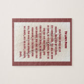 The Lord's Prayer Legpuzzel (Horizontaal)