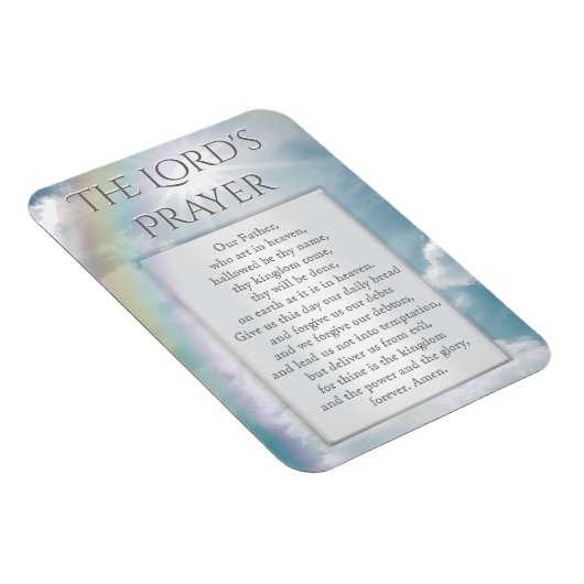 The Lord's Prayer Magneet (Rechterzijde)