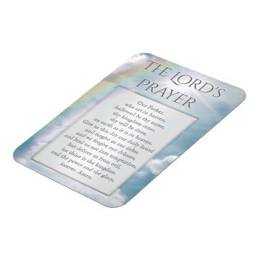 The Lord's Prayer Magneet (Linkerzijde)