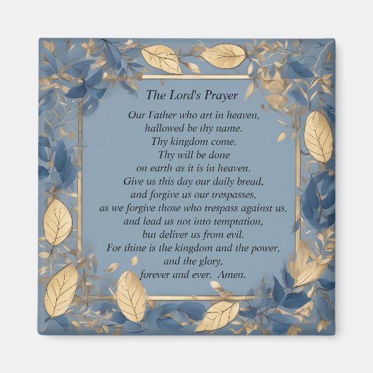 The Lord's Prayer Magneet (Voorkant)