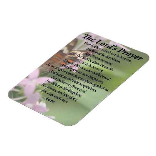 The Lord's Prayer Magneet (Linkerzijde)