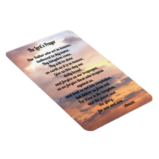 The Lord's Prayer Magneet (Rechterzijde)
