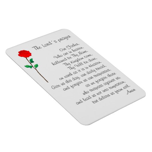 The Lords Prayer Magneet (Rechterzijde)