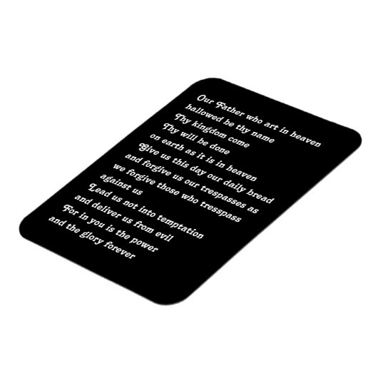 The Lords Prayer Magneet (Linkerzijde)