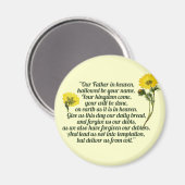 The Lords Prayer Magneet (Voorkant / Achterkant)