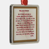 The Lord's Prayer Metalen Ornament (Rechts)