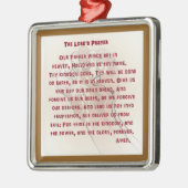 The Lord's Prayer Metalen Ornament (Links)