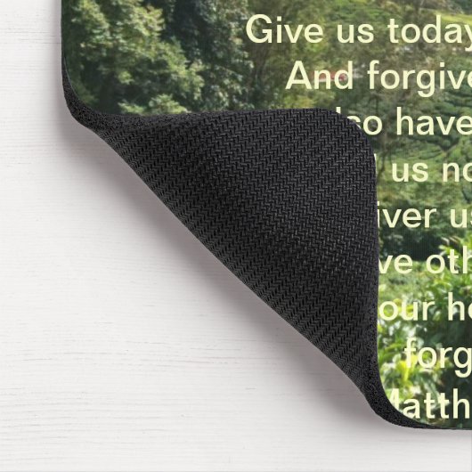 The Lord's Prayer Mousepad Muismat (Hoek)