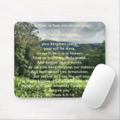 The Lord's Prayer Mousepad Muismat (Met muis)