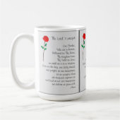 THE LORD'S PRAYER MUG KOFFIEMOK (Links)