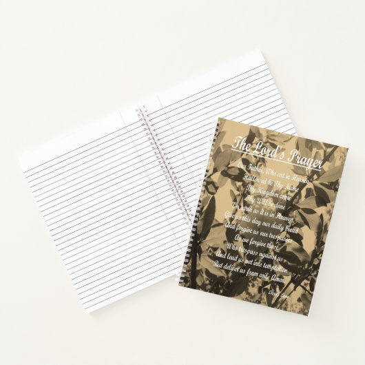 The Lords Prayer Notitieboek (Binnen)