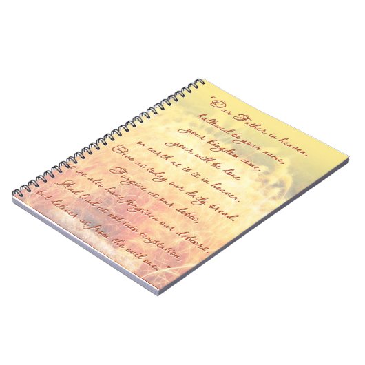 The Lord's Prayer Notitieboek (Linkerzijde)