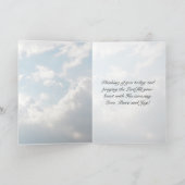 The Lord's Prayer, Onze vader die in de hemel kuns Kaart (Binnen)