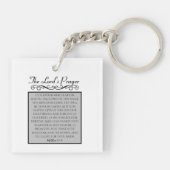 The Lord's Prayer | Onze vader Sleutelhanger (Achterkant)