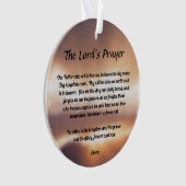 The Lord's Prayer Ornament (voorkant)