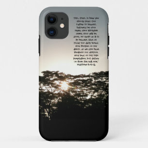 The Lord's Prayer Phone Casing iPhone 11 Hoesje