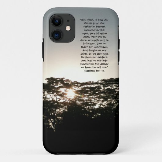 The Lord's Prayer Phone Casing Case-Mate iPhone Case (Achterkant)