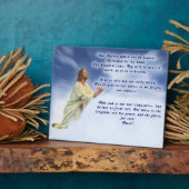 The Lord's Prayer Plaque Fotoplaat (Zijkant)