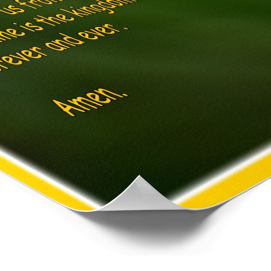 The Lord's Prayer Poster (Hoek)