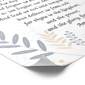 The Lord's Prayer Poster (Hoek)