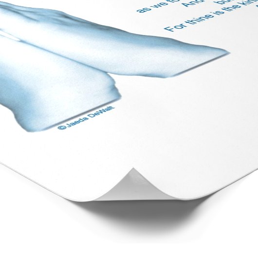 The Lords Prayer Poster (Hoek)