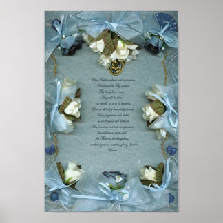The Lord's Prayer Poster