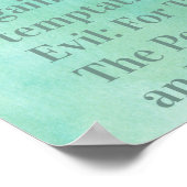 The Lord's Prayer Poster (Hoek)