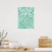 The Lord's Prayer Poster (Keuken)