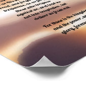 The Lord's Prayer Poster (Hoek)