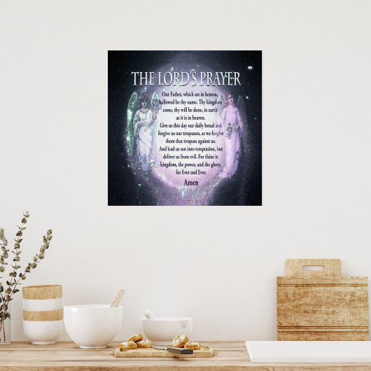 The Lord's Prayer Poster (Keuken)