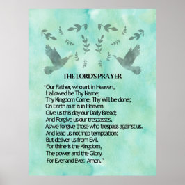 The Lord's Prayer Poster