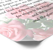 The Lord's Prayer Poster (Hoek)