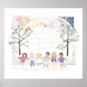 The Lord's Prayer poster print (Voorkant)