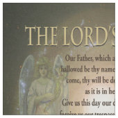 The Lord's Prayer Stof (Close Up)