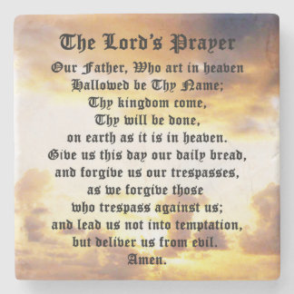 The Lord's Prayer, Sunrise, Marble Onderzetter