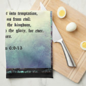 The Lord's Prayer Theedoek (Quarter Fold)
