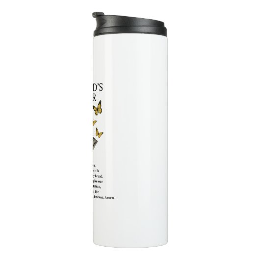 The Lord's Prayer Thermosbeker (Geroteerd rechts)