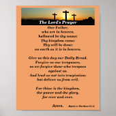 The Lord's Prayer - Traditional Version Poster (Voorkant)