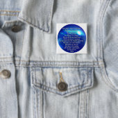 The Lord's Prayer Vierkante Button 5,1 Cm (In situ)