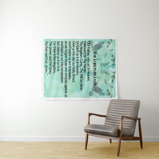 The Lord's Prayer Wandkleed (In Situ (horizontaal))