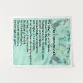 The Lord's Prayer Wandkleed (Voorkant (horizontaal))