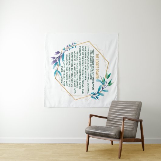 The Lord's Prayer Wandkleed (In Situ (horizontaal))