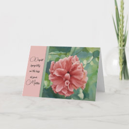 The Loss of a Mother - Sympathy Card Kaart