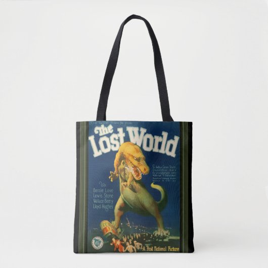 The Lost World Denim Jacket Tote Bag (Voorkant)