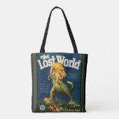 The Lost World Denim Jacket Tote Bag (Achterkant)