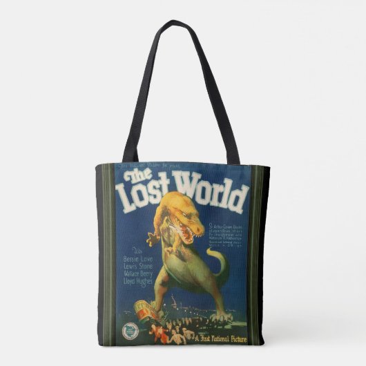 The Lost World Denim Jacket Tote Bag (Achterkant)